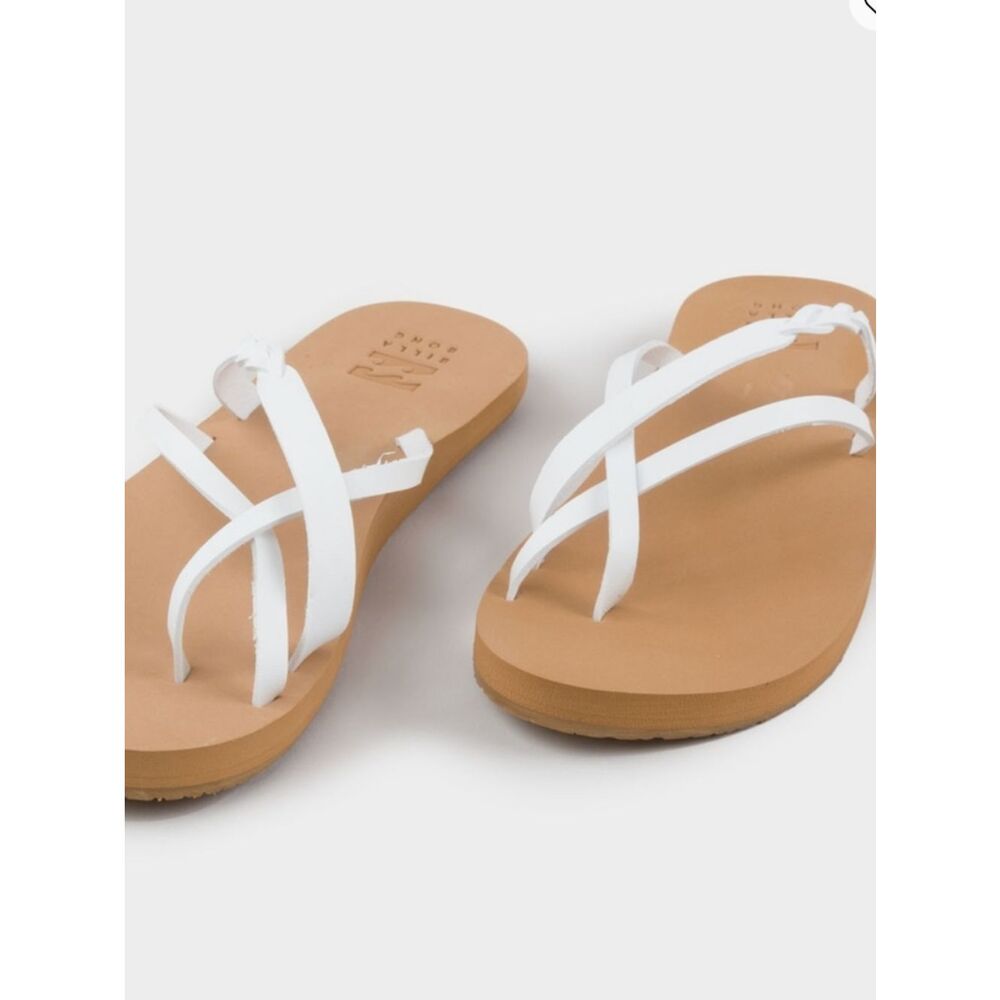 Billabong Kalea‎ Thong Flip-Flop Sandal- White